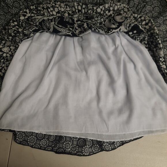 Lots of Love by Speechless black and white boho skirt size Small - Picture 5 of 10